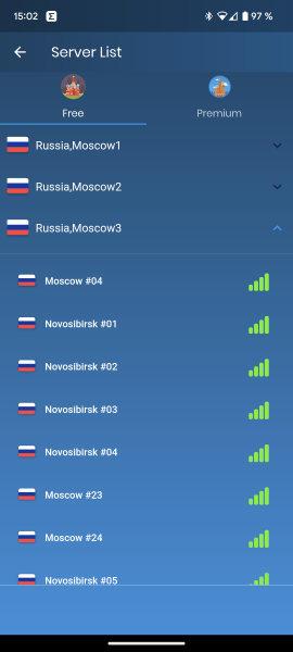 3 бесплатных VPN-сервиса с российскими IP-адресами для Android