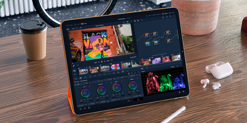 Видеоредактор DaVinci Resolve вышел на iPadOS