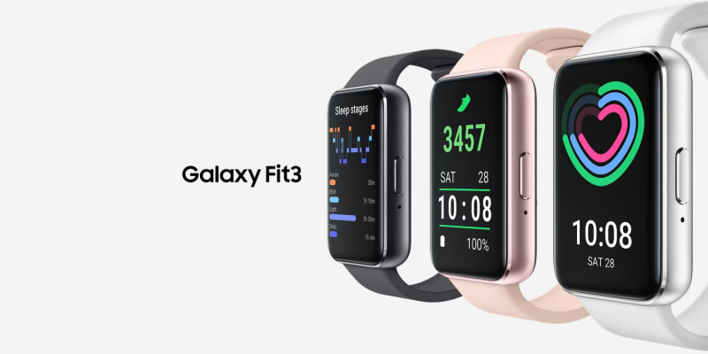 Samsung рассекретила новый фитнес-браслет Galaxy Fit3 с автономностью 13 дней